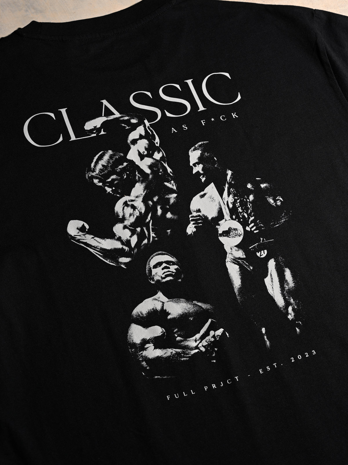 Classic Silver Oversized Tee