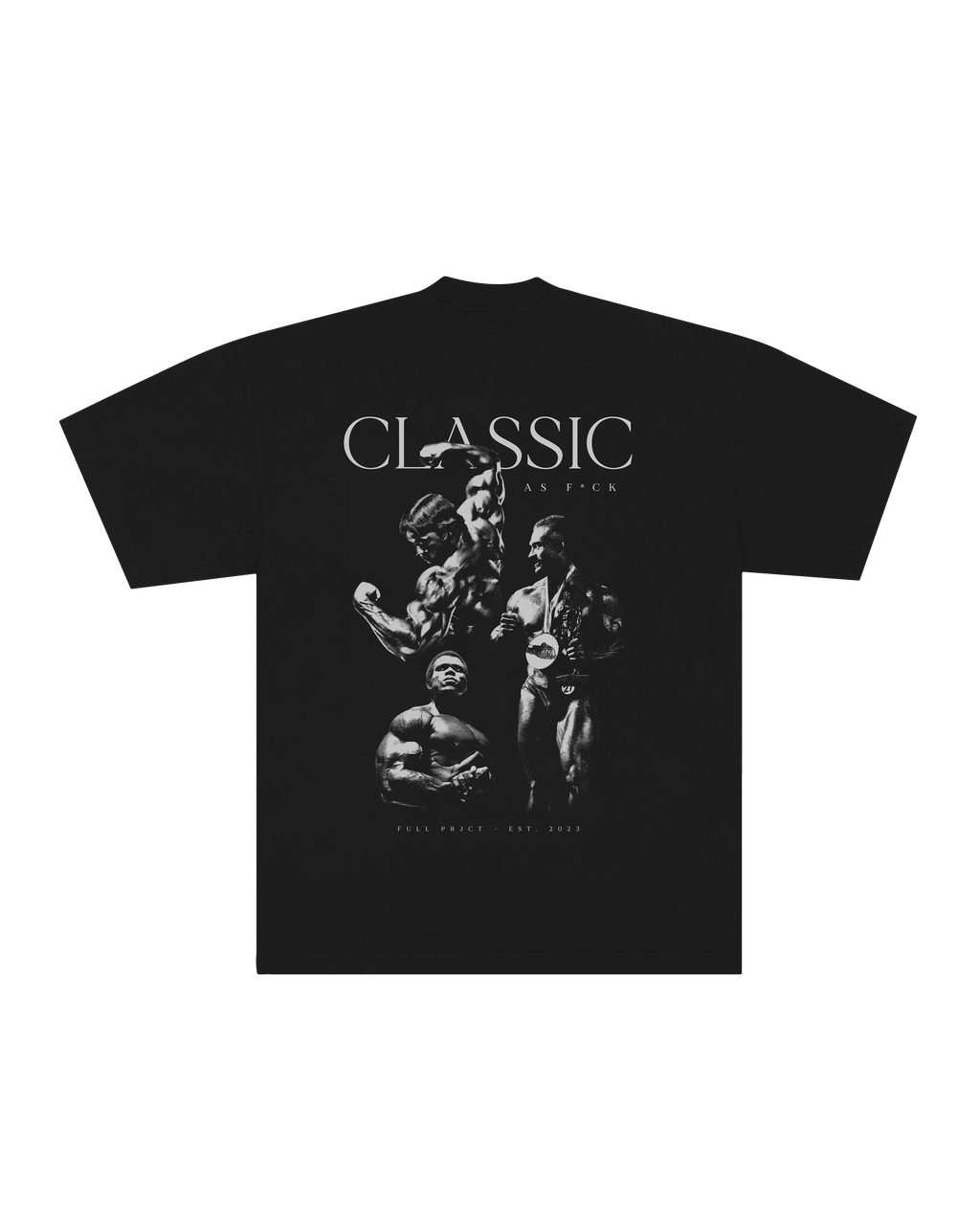 Classic Silver Oversized Tee - Limited Edition