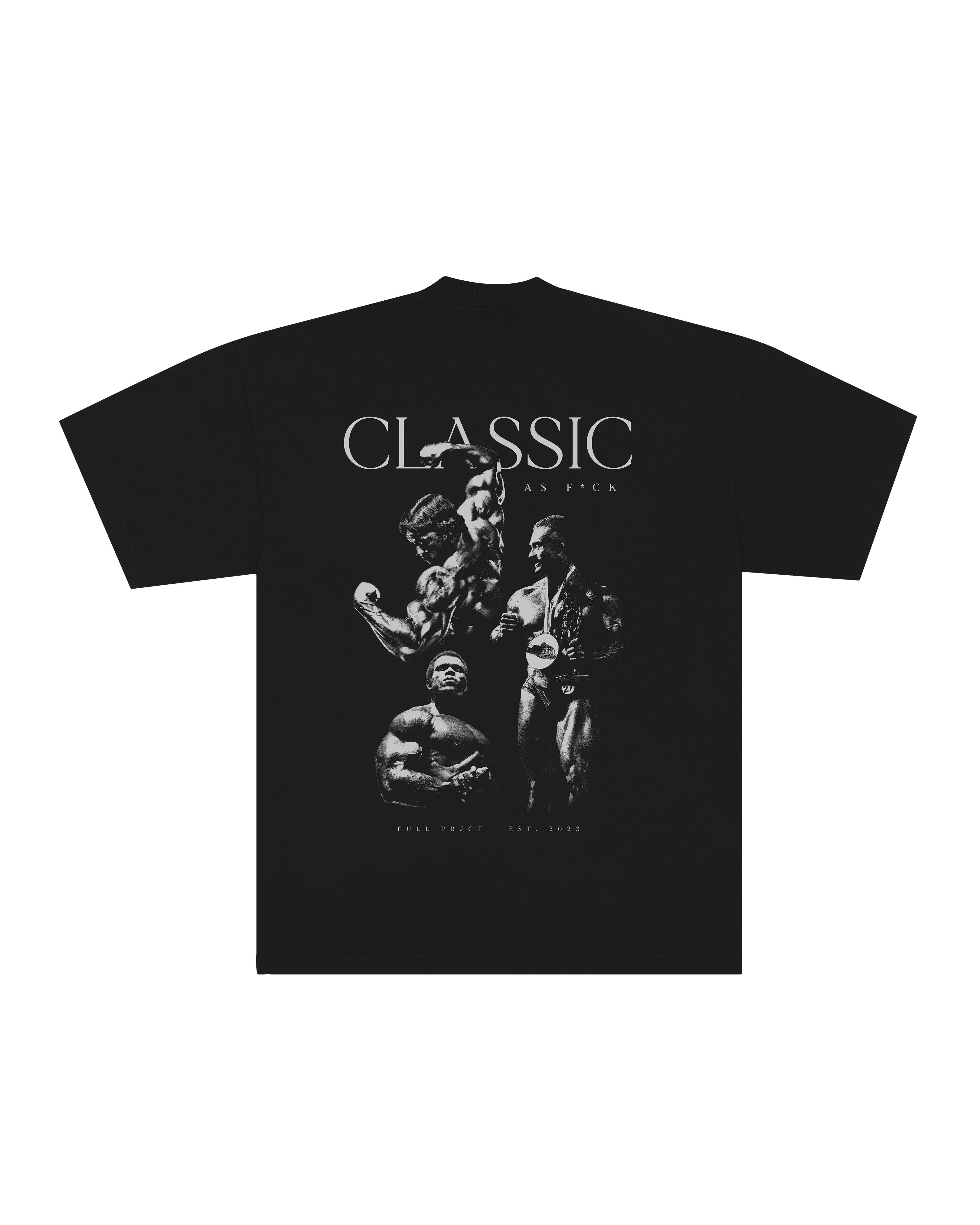 Classic Silver Oversized Tee - Limited Edition