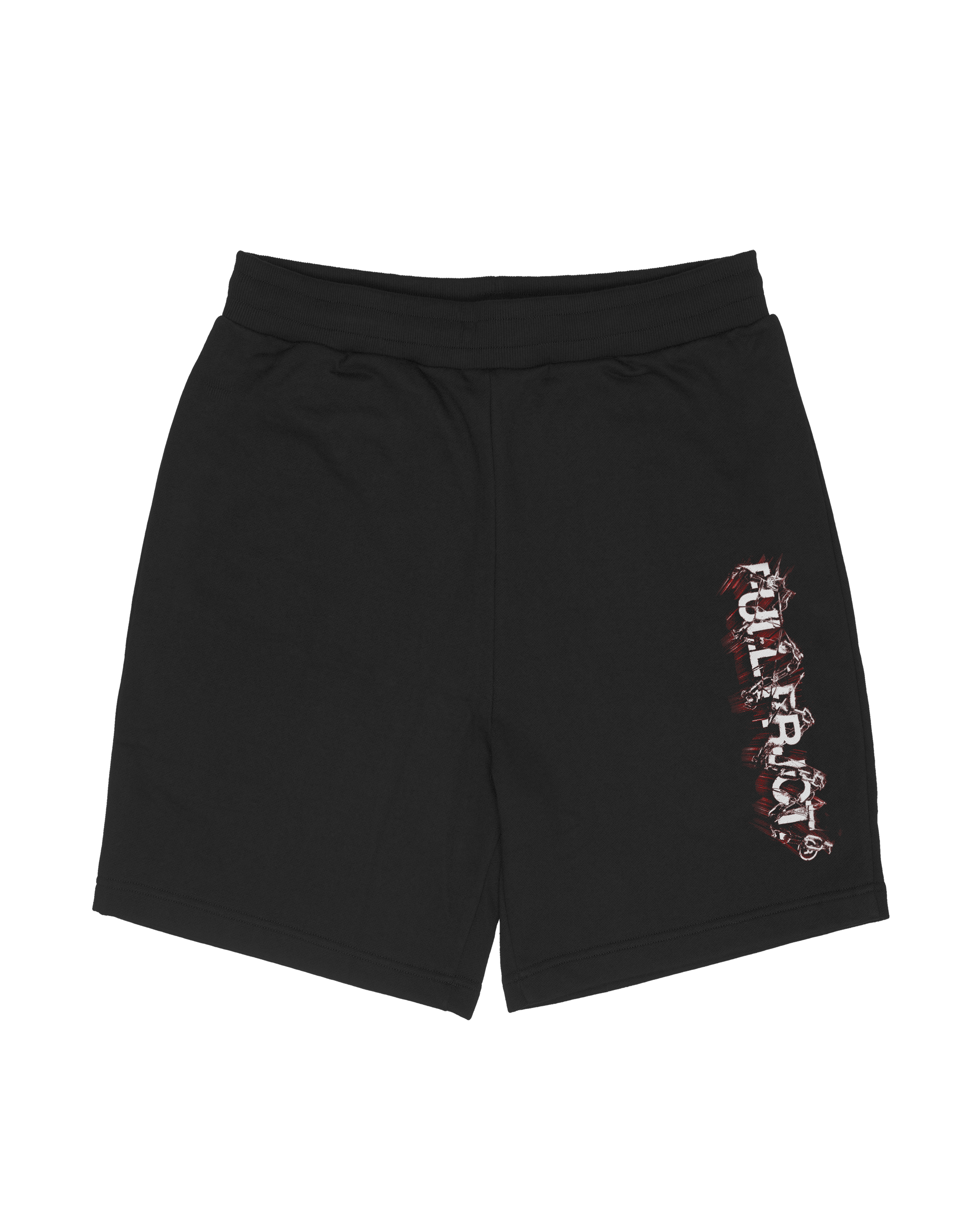 Damage Wide Shorts