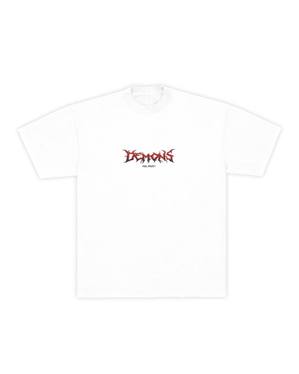 Demons Red Oversized Tee