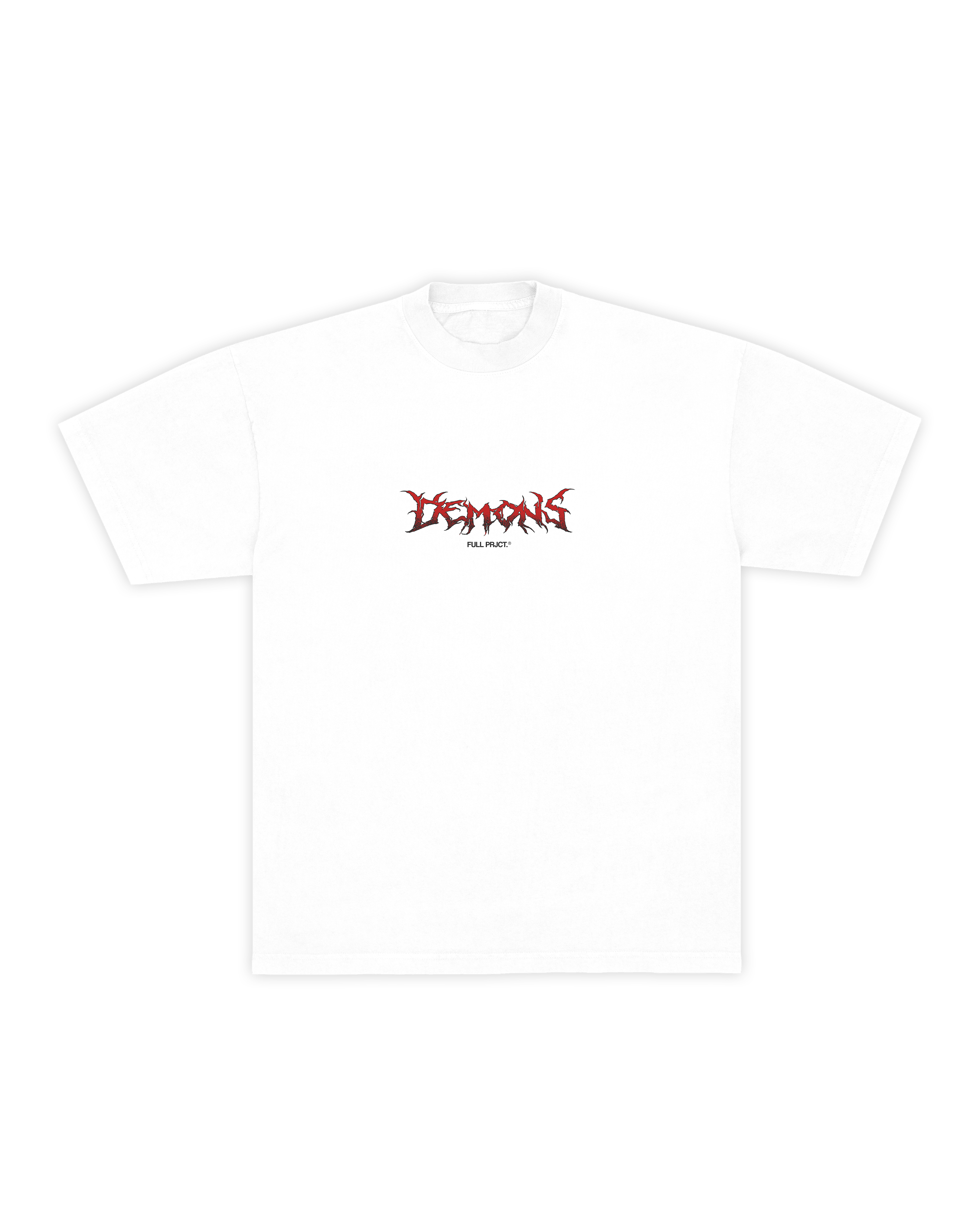 Demons Red Oversized Tee