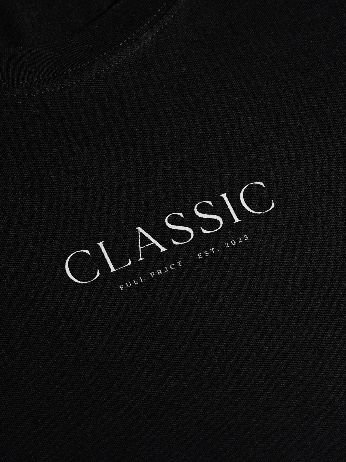Classic Silver Oversized Tee