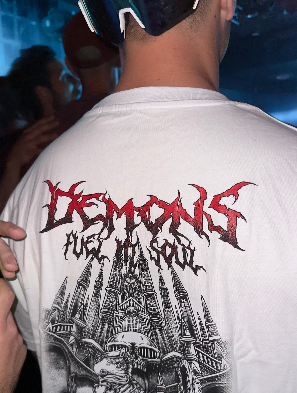Demons Red Oversized Tee