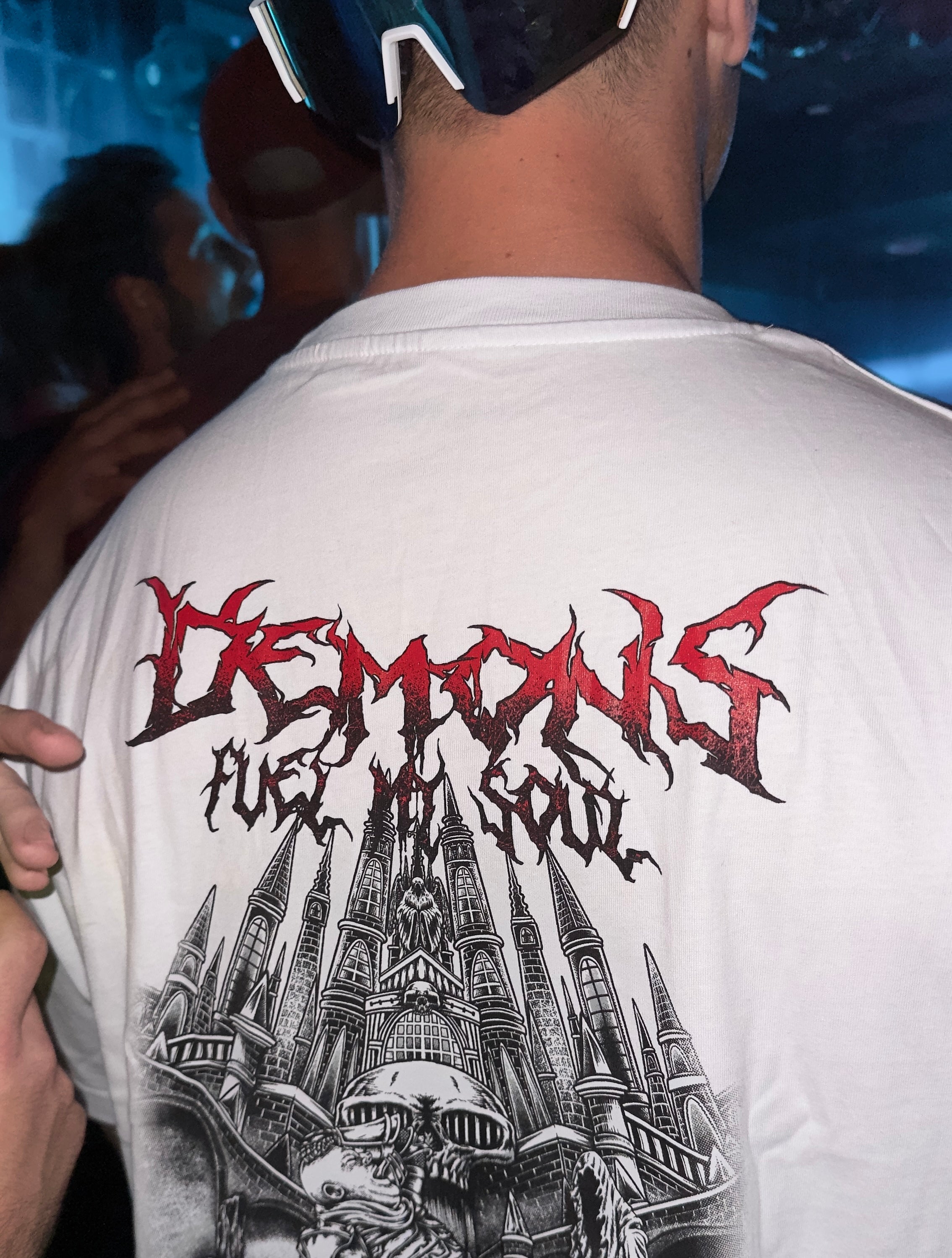 Demons Red Oversized Tee