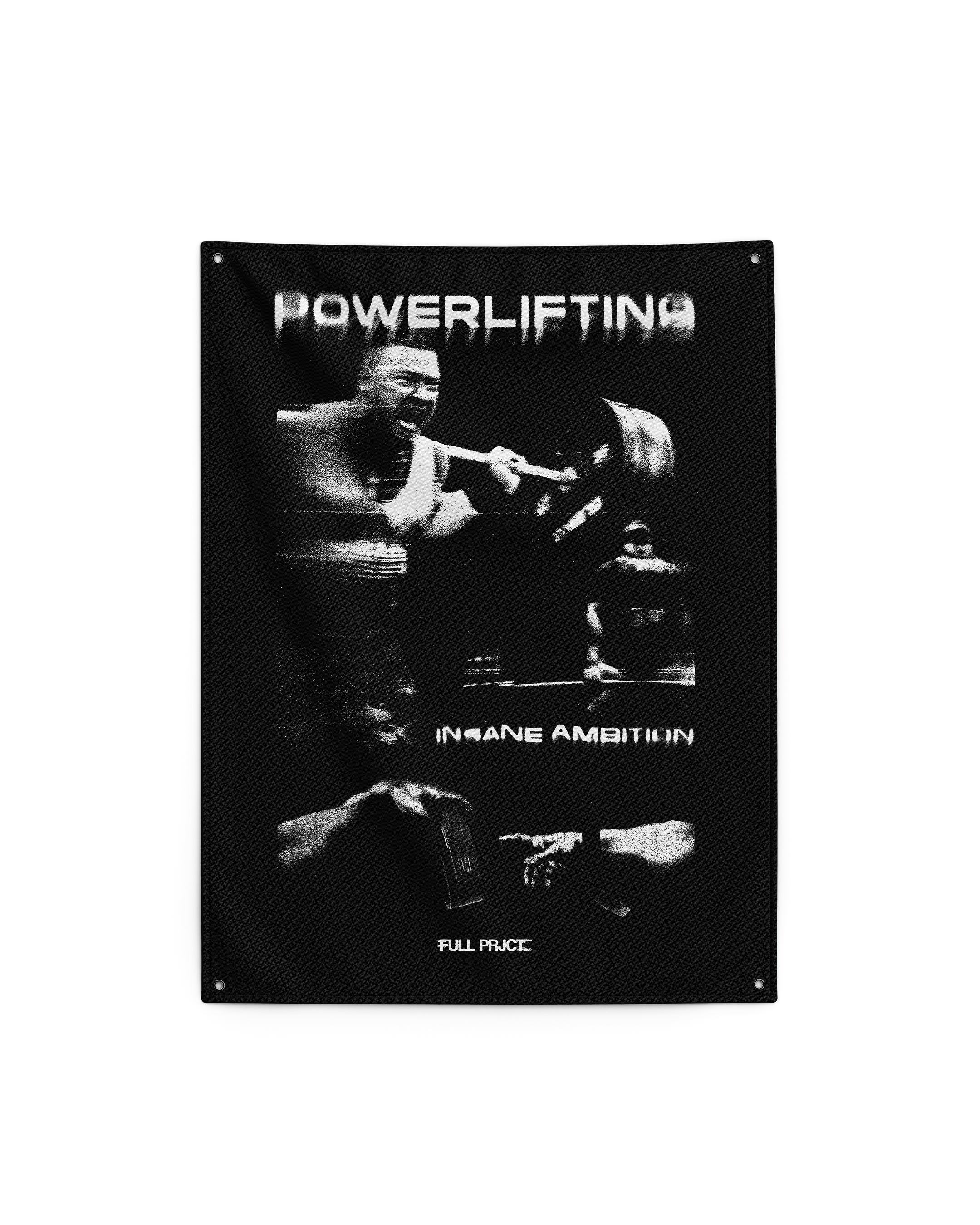 Powerlifting 'Insane ambition' Flag