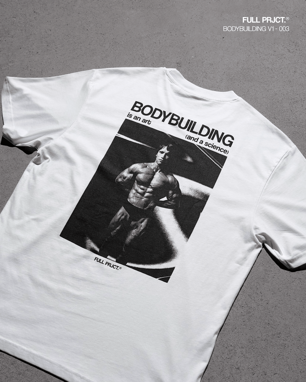 Bodybuilding Oversized Tee - Full Project