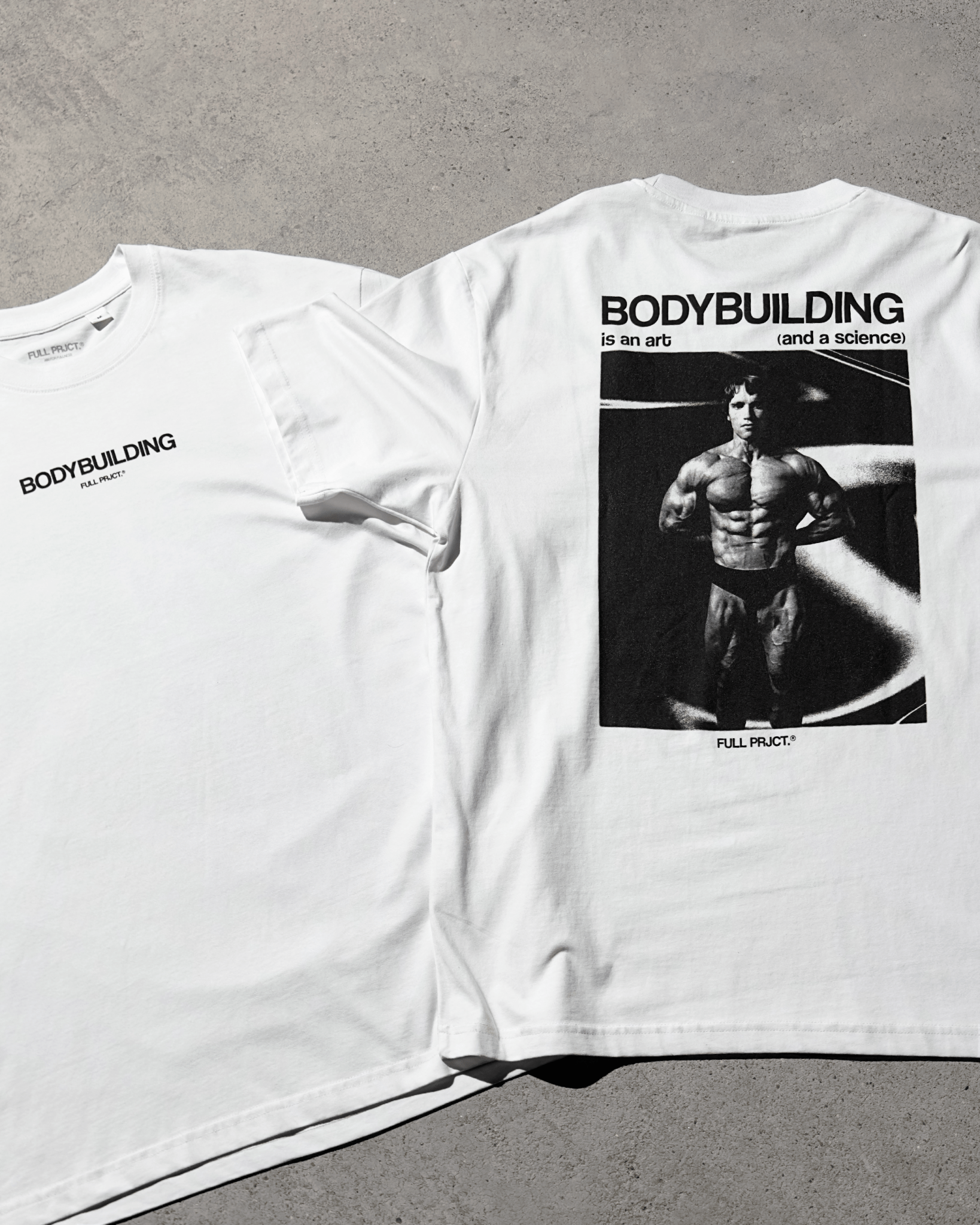Bodybuilding Oversized Tee - Full Project