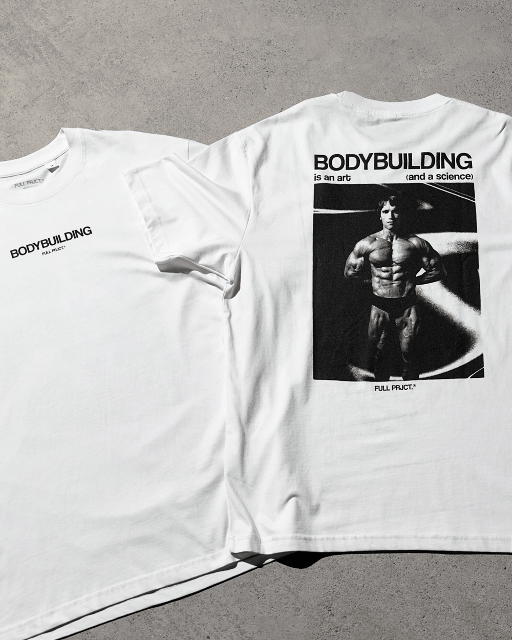 Bodybuilding Oversized Tee - Full Project