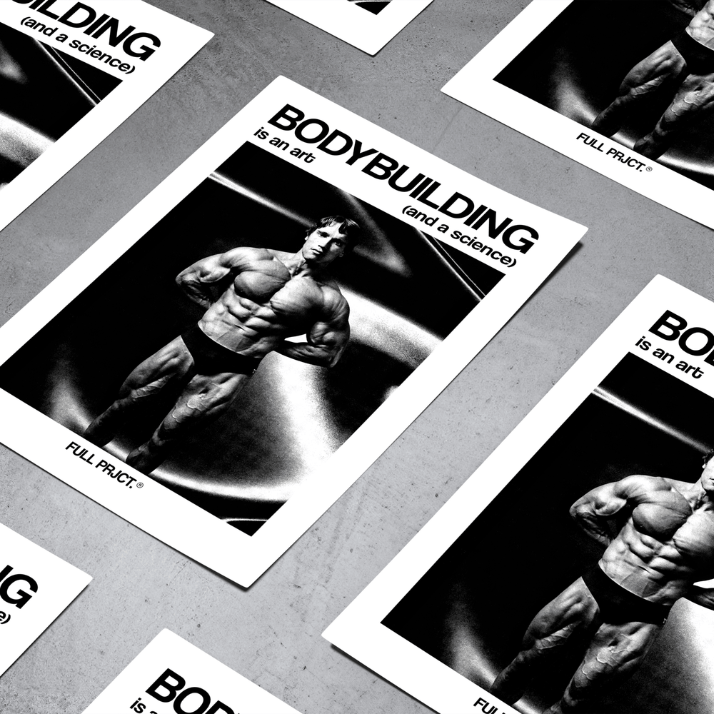 Bodybuilding Poster - Full Project