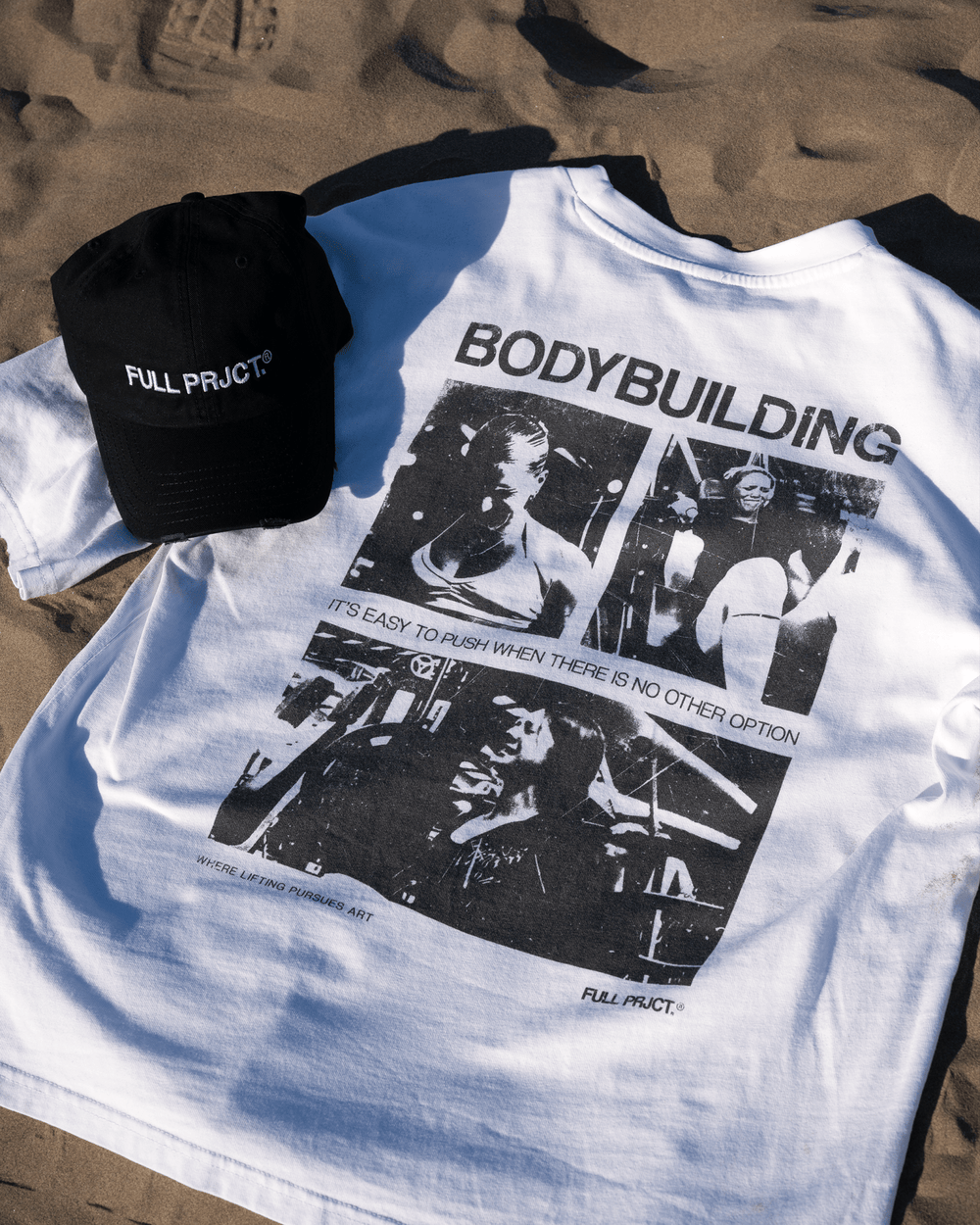 Bodybuilding Push Oversized Tee - Full Project