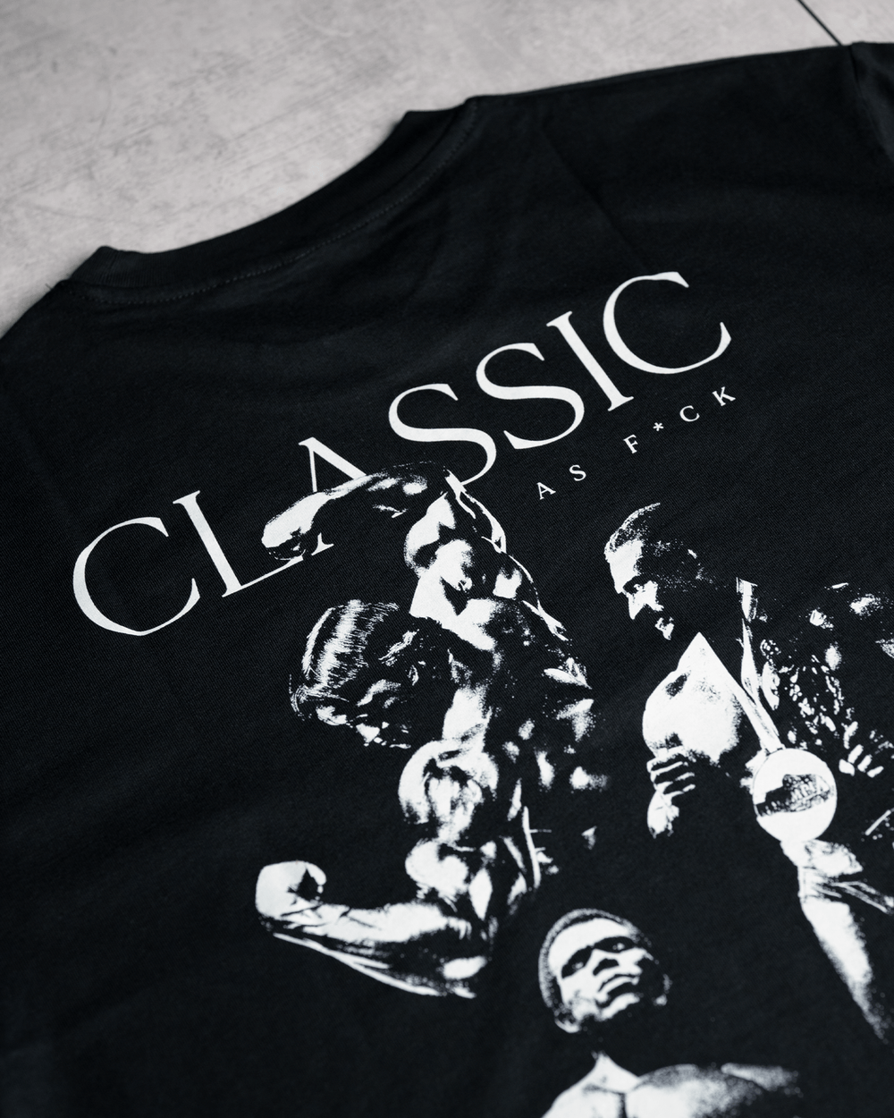 Classic Silver Oversized Tee - Limited Edition - Full Project