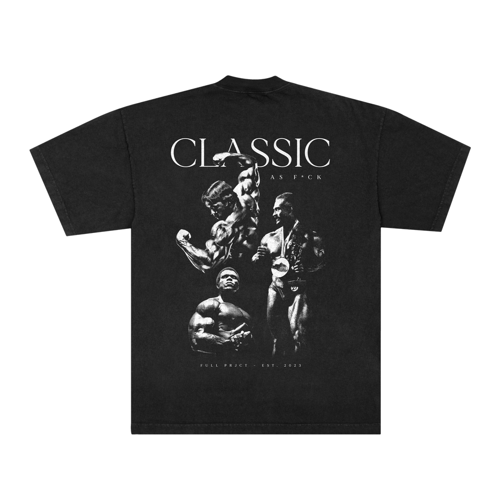 Classic Silver Oversized Tee - Limited Edition - Full Project