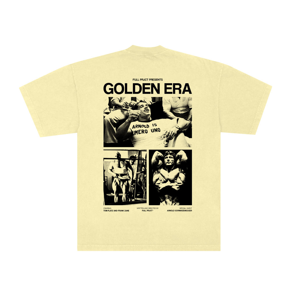 Golden Era Oversized Tee - Full Project