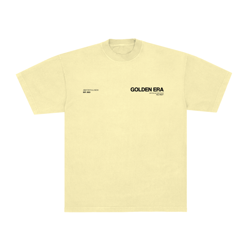 Golden Era Oversized Tee - Full Project