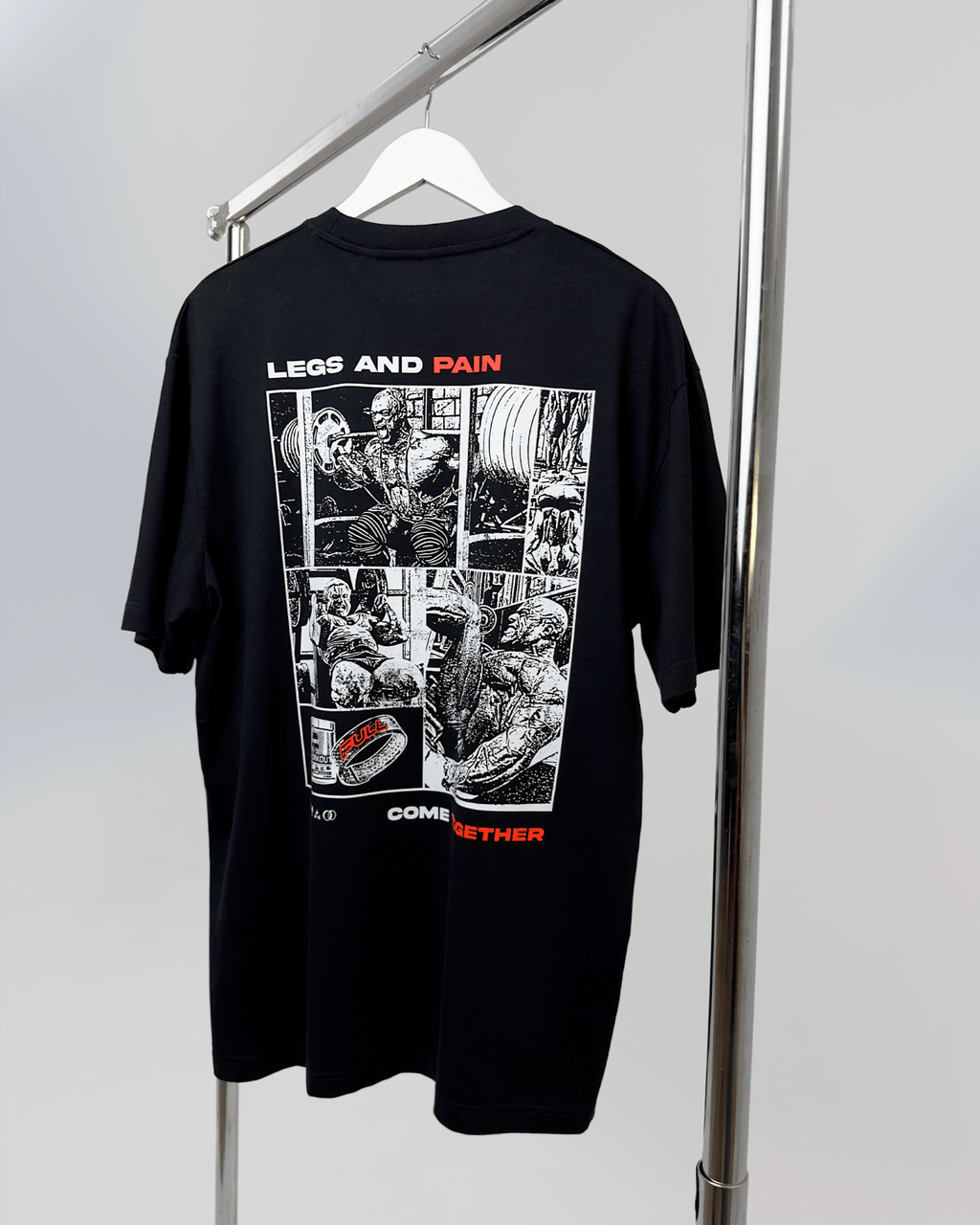 Legs and Pain Oversized Tee - Full Project
