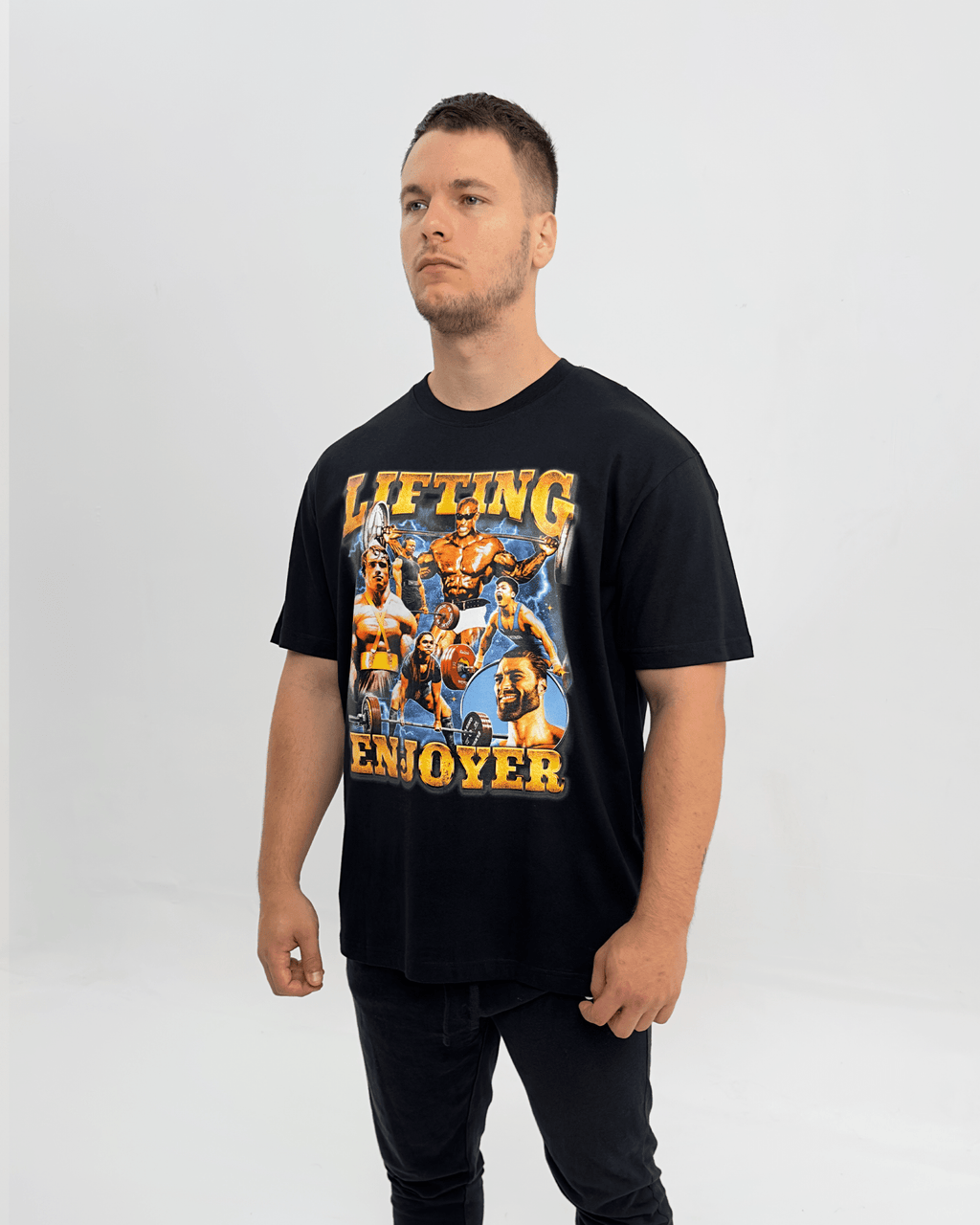Lifting Enjoyer Oversized Tee - Full Project