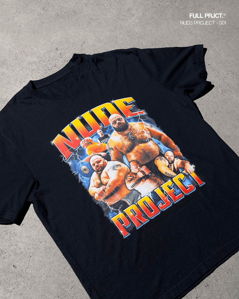 Nud3 Project Oversized Tee - Full Project