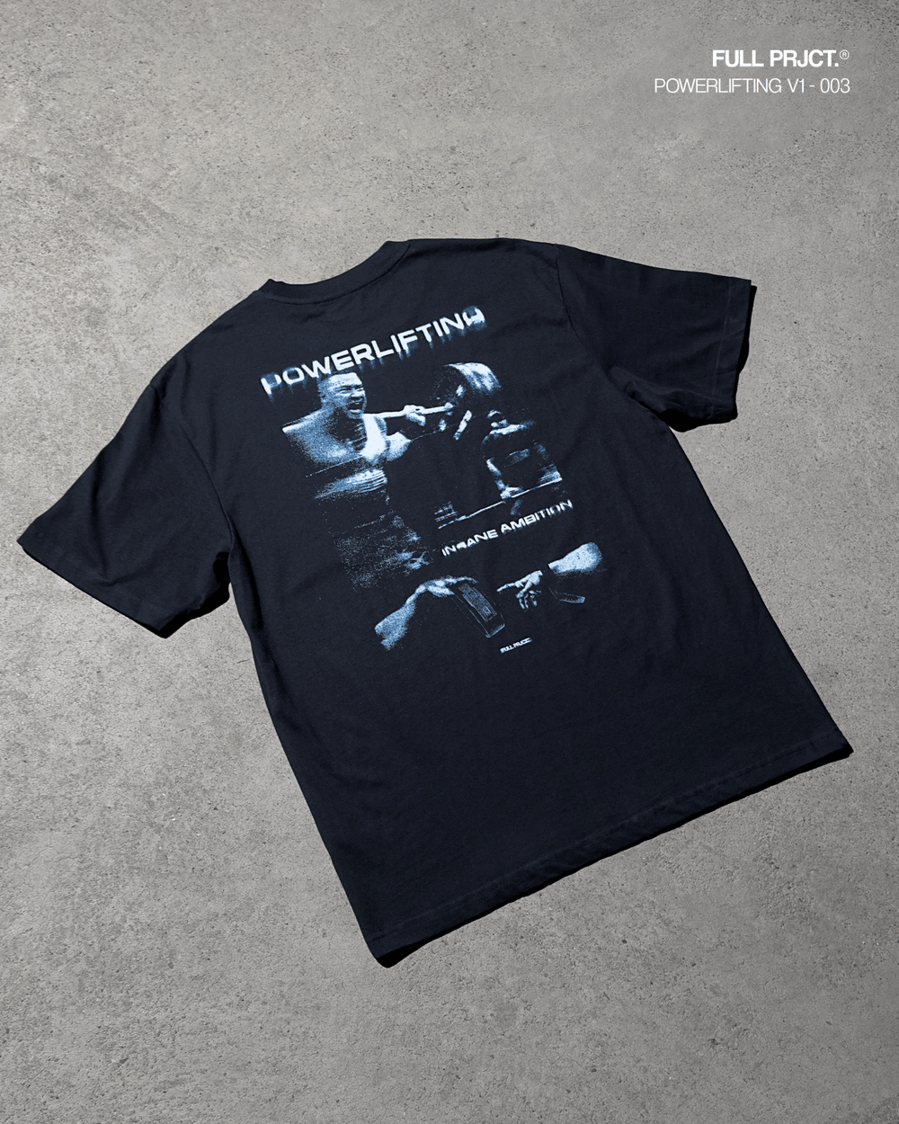 Powerlifting Oversized Tee - Full Project