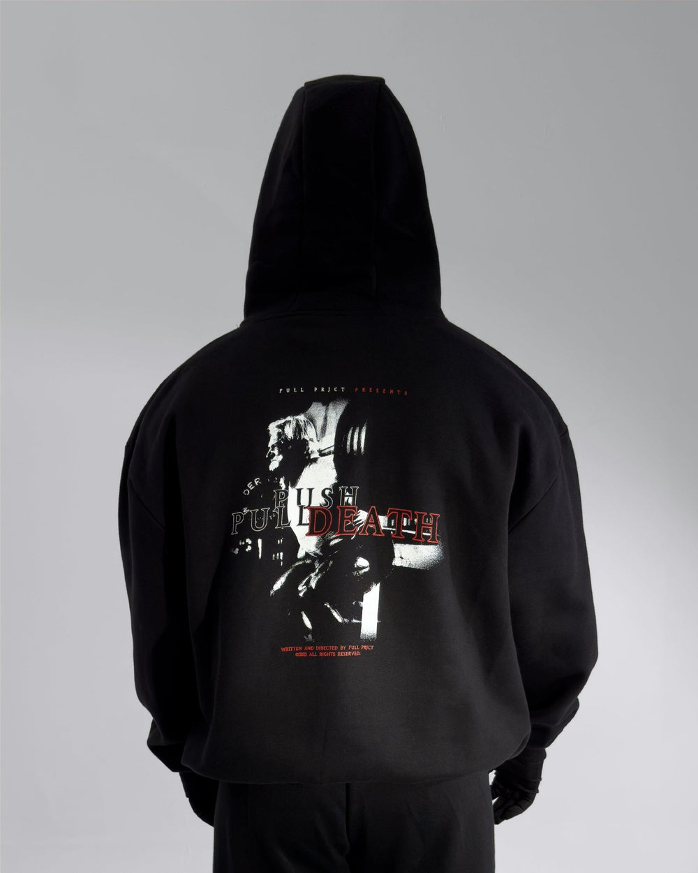 Push Pull Death Hoodie - Full Project