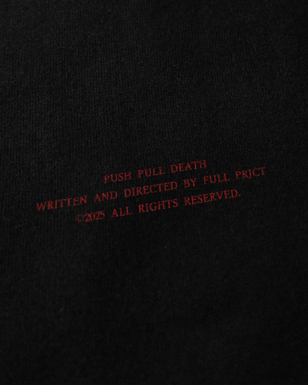 Push Pull Death Sweatpants - Full Project