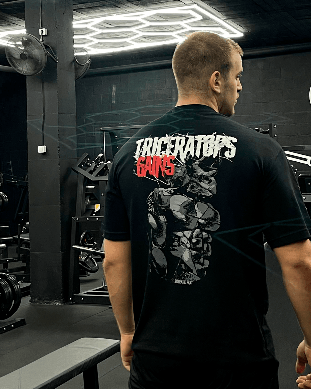 Triceratops Gains Oversized Tee - Full Project