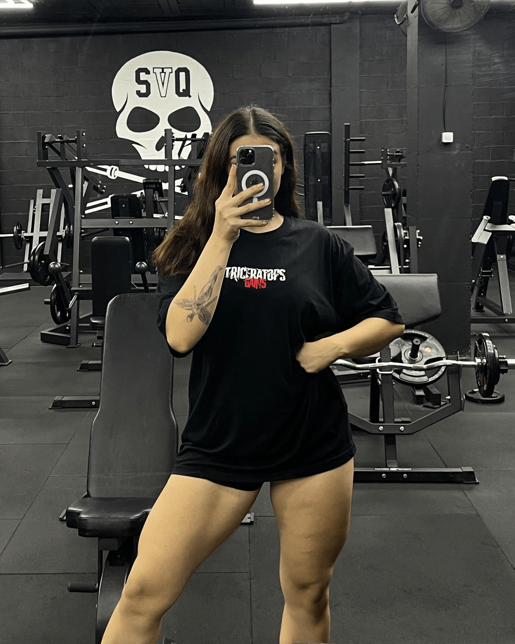 Triceratops Gains Oversized Tee - Full Project